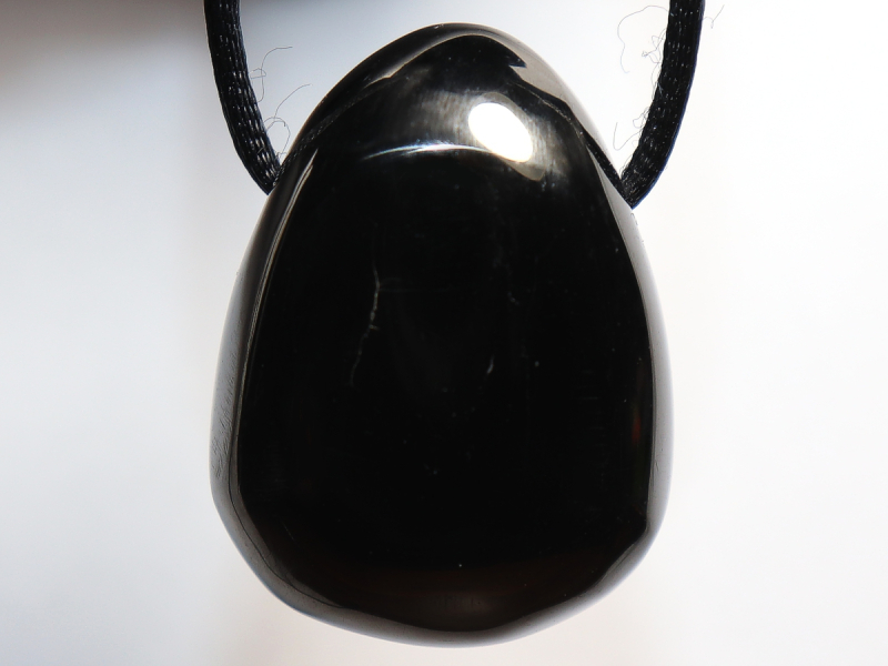 gagate with cord or silver 925