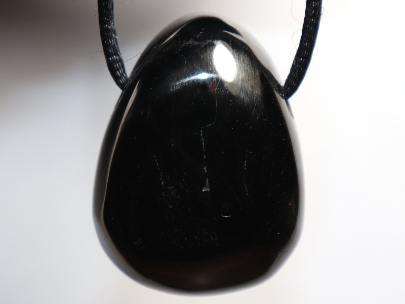 gagate with cord or silver 925