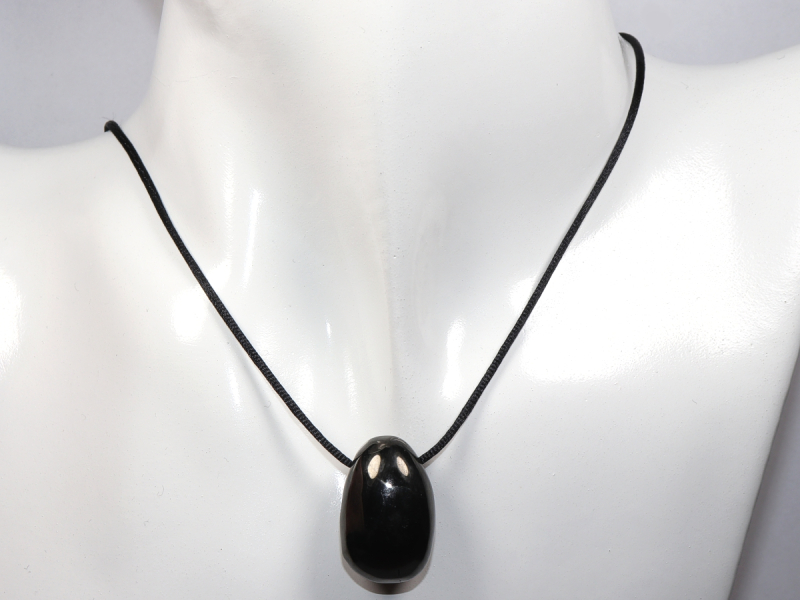 gagate with cord or silver 925