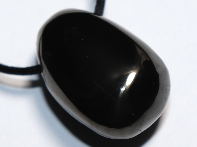 gagate with cord or silver 925