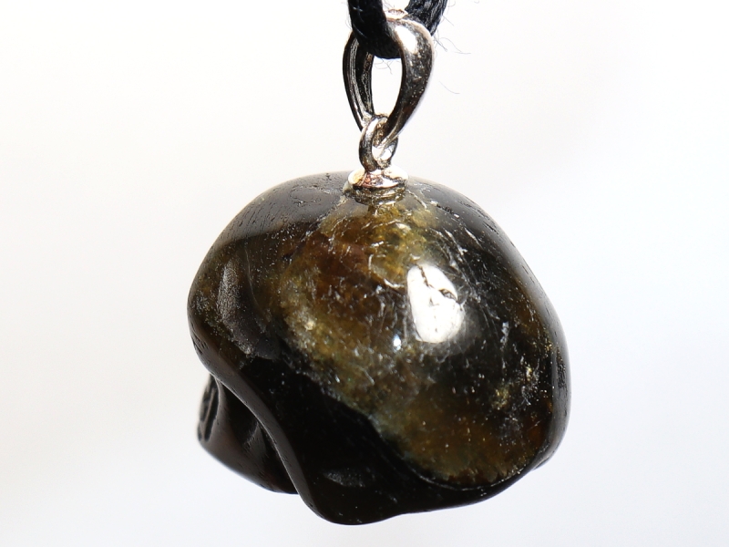 labradorite with cord or silver 925