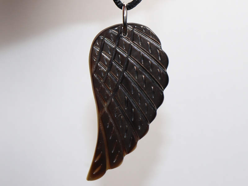 nacre with cord or silver 925