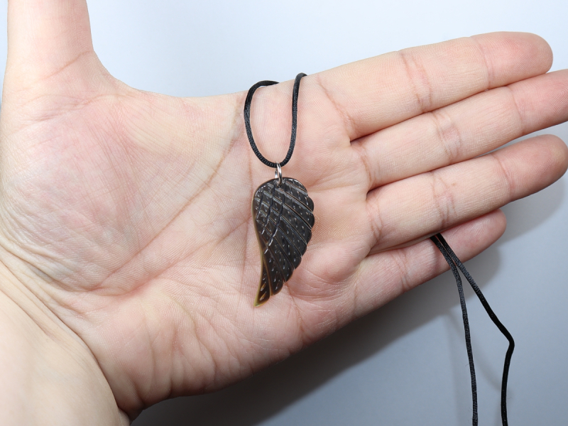 nacre with cord or silver 925