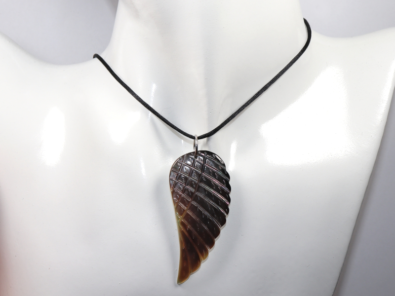 nacre with cord or silver 925