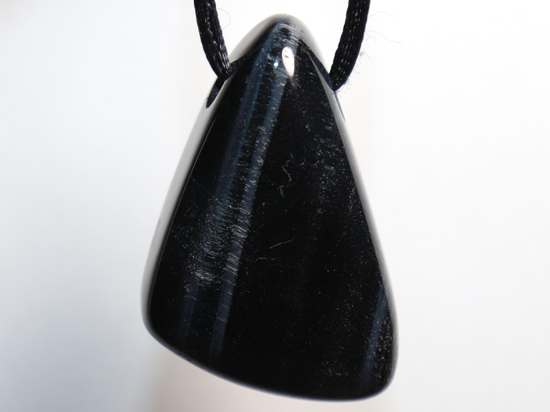 hawks eye with cord or silver 925