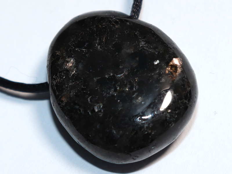 amphibolite with cord or silver 925