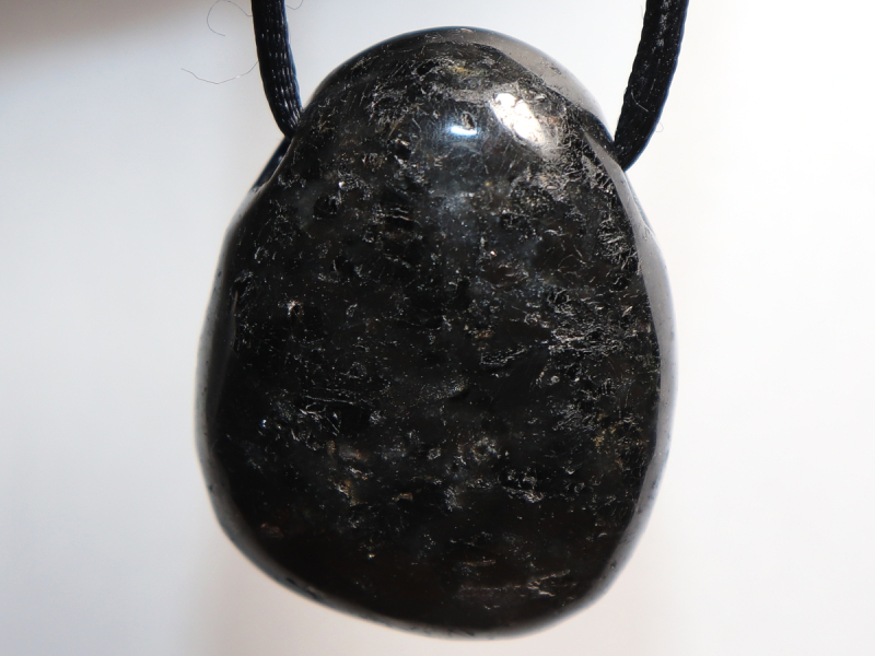 amphibolite with cord or silver 925