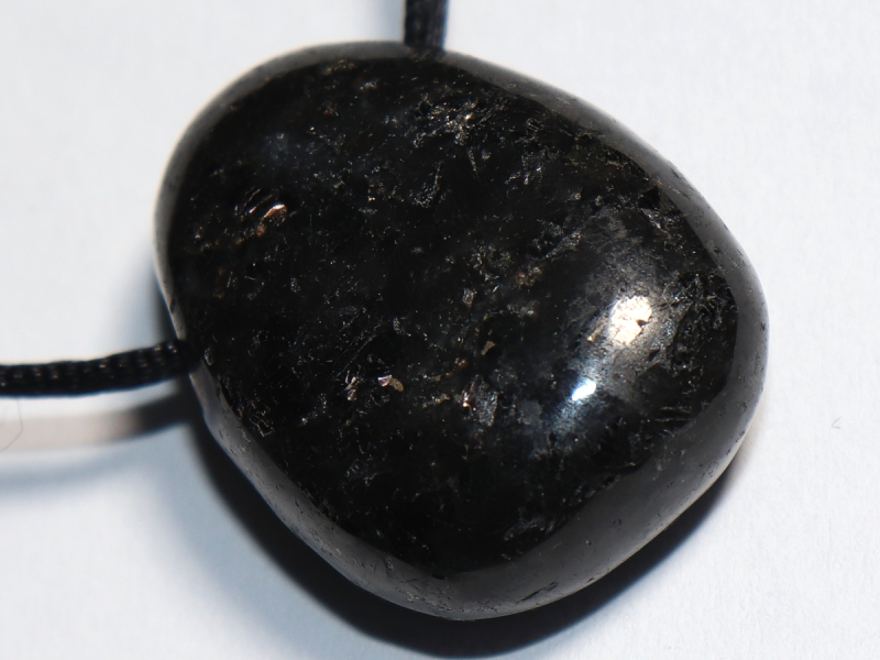 amphibolite with cord or silver 925