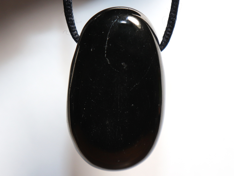 gagate with cord or silver 925