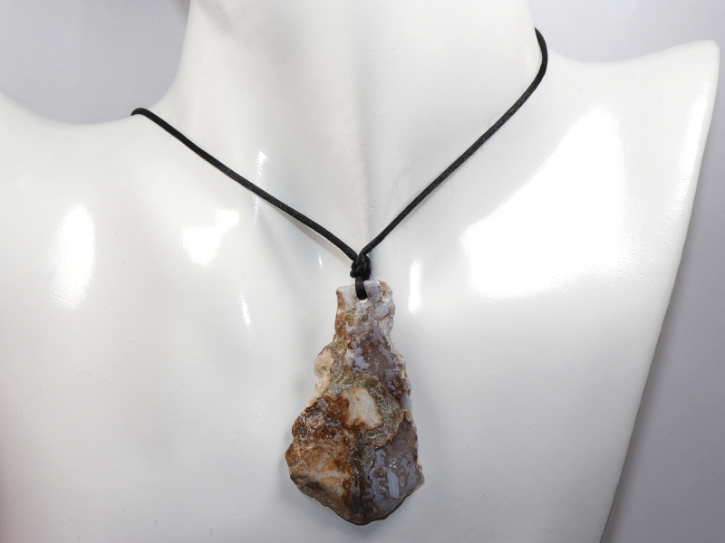 chalcedony with cord