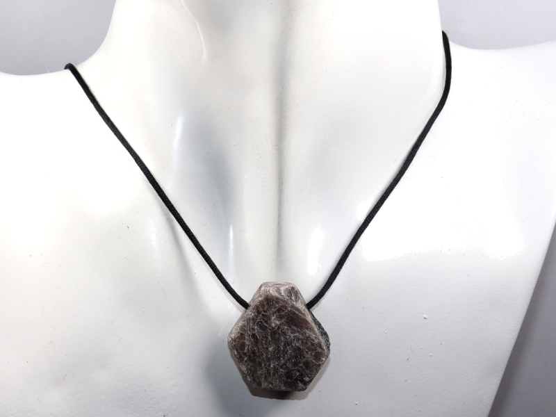ruby with cord or silver 925