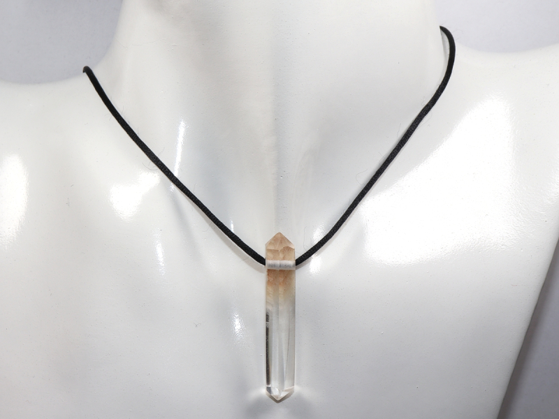 Phantomquarz mit Band oder Silber 925