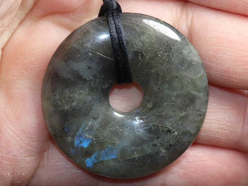 labradorite with cord