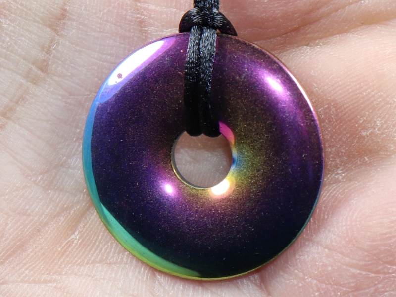 hematite with cord
