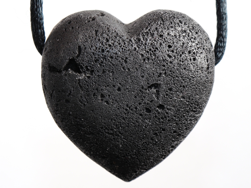 lava with cord or silver 925