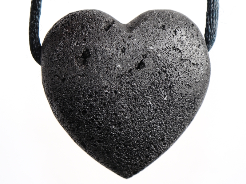 lava with cord or silver 925
