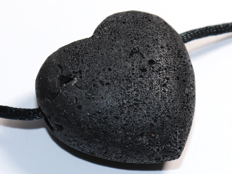 lava with cord or silver 925