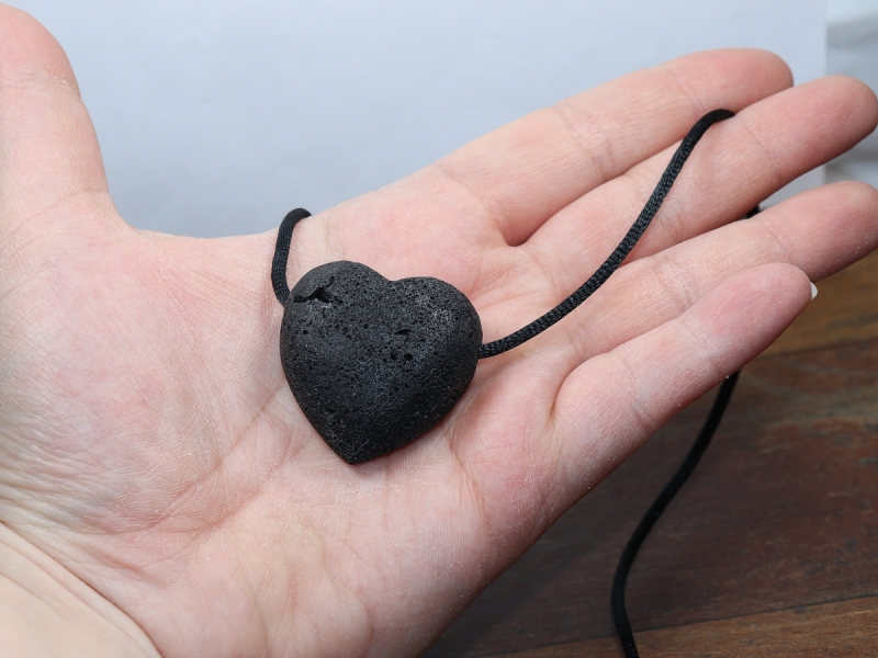 lava with cord or silver 925