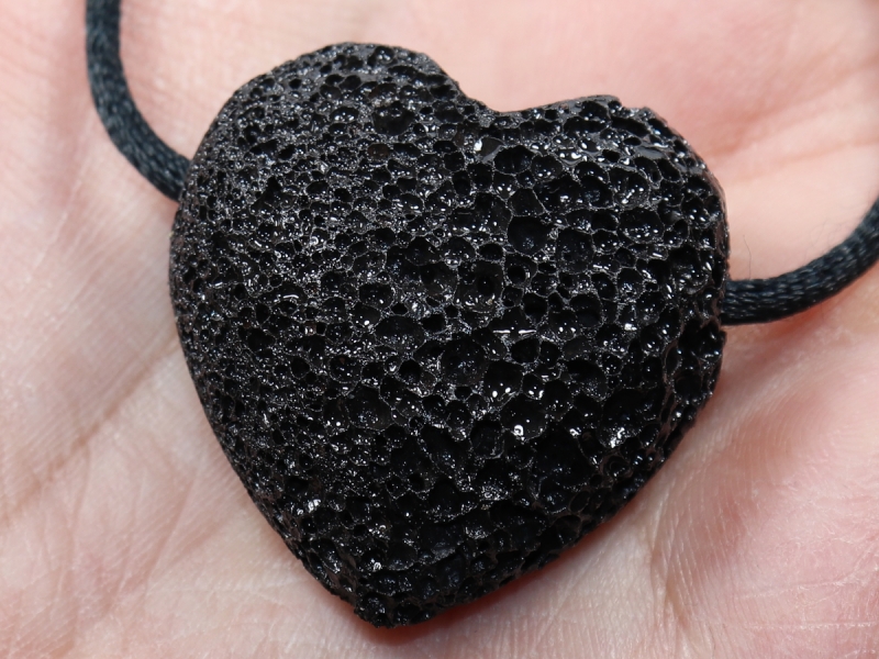 Lava mit Band oder Silber 925