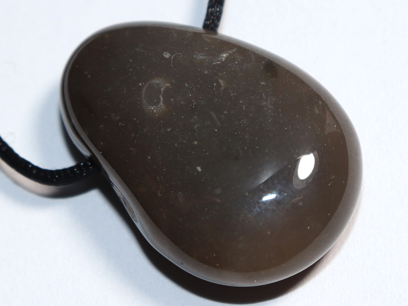flint with cord or silver 925