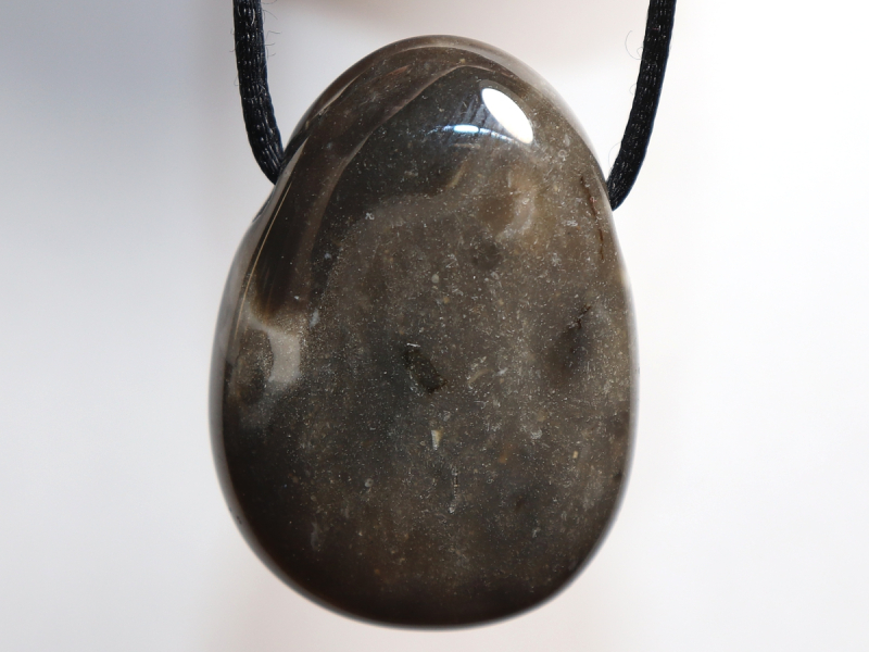 flint with cord or silver 925