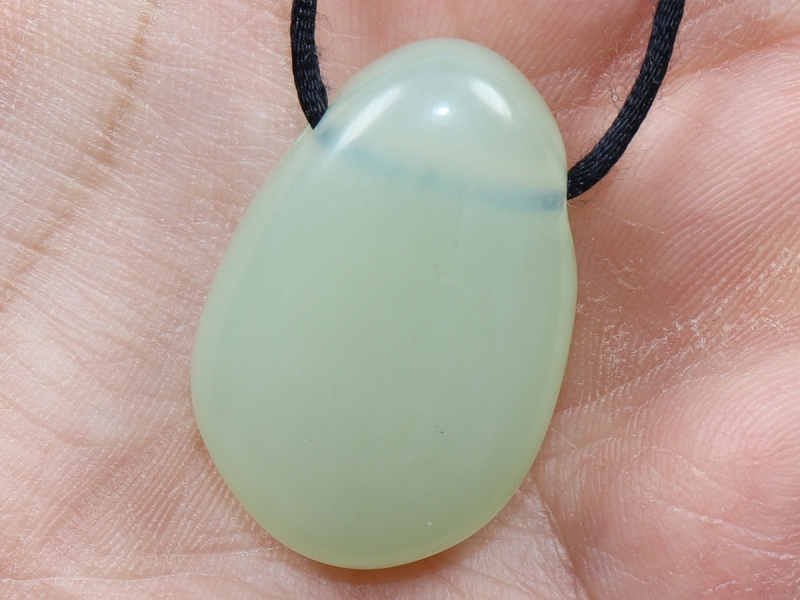 serpentine with cord or silver 925