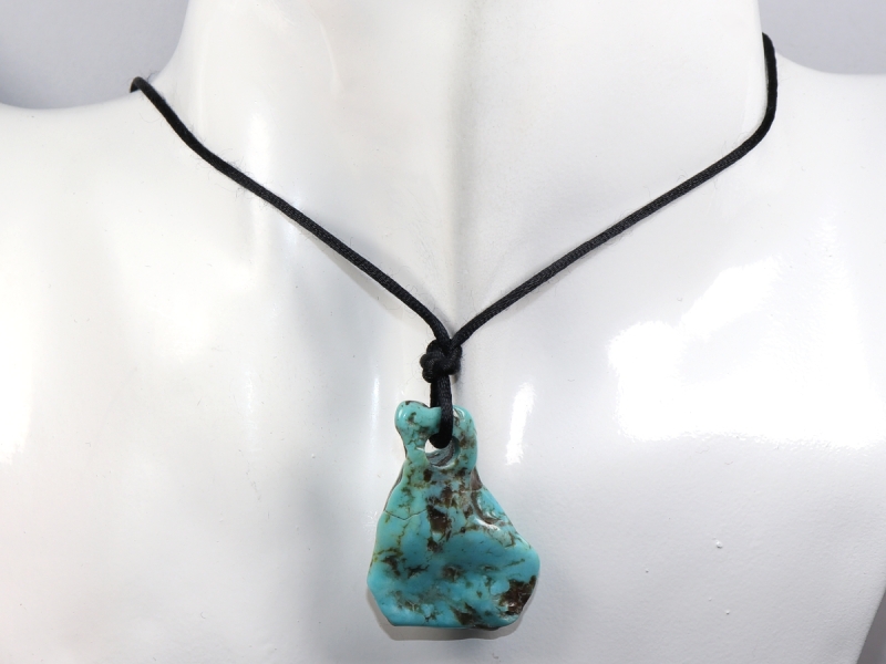 turquoise with cord
