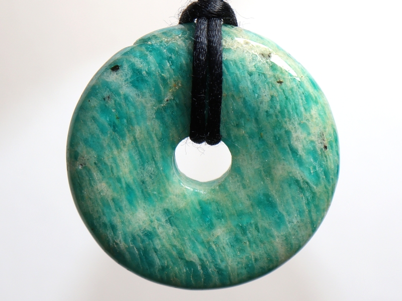 amazonite with cord