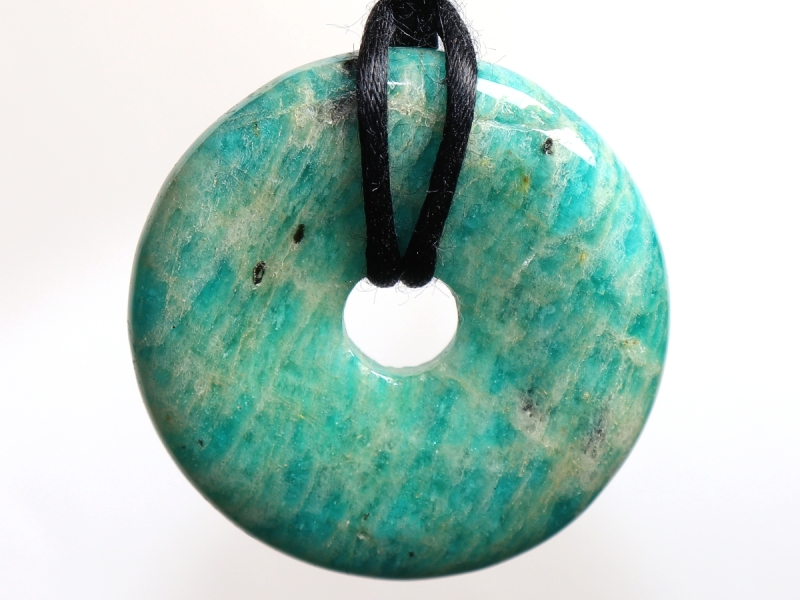 amazonite with cord