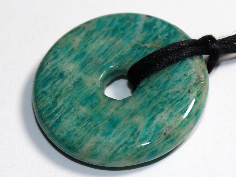 amazonite with cord