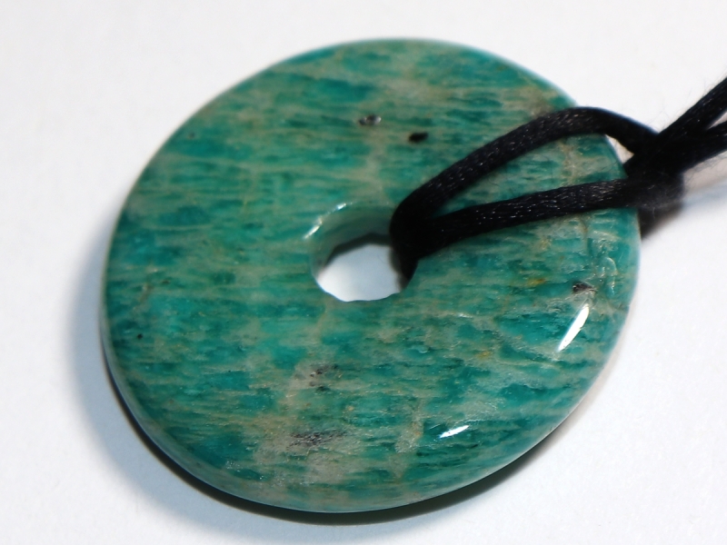 amazonite with cord