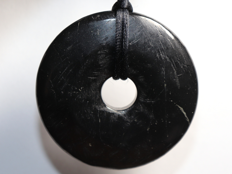 shungite with cord