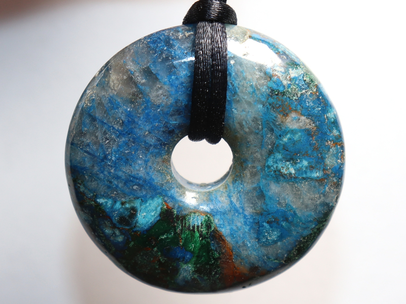 shattuckite with cord
