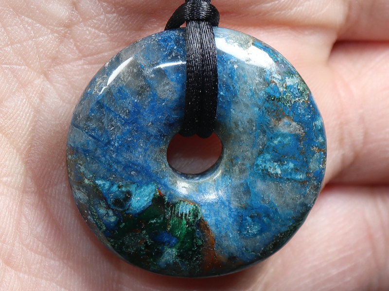 shattuckite with cord