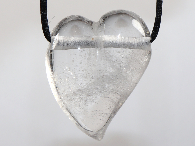 Bergkristall mit Band oder Silber 925