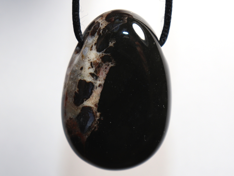 sardonyx with cord or silver 925