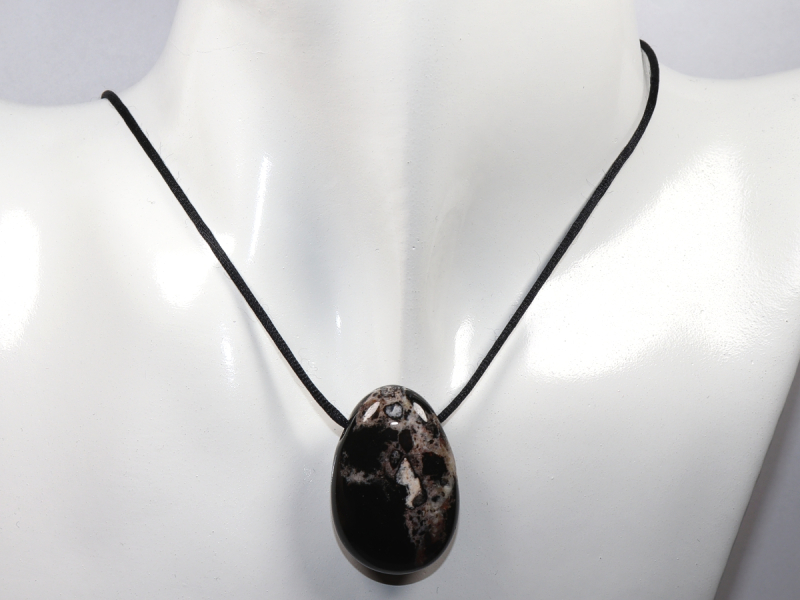 sardonyx with cord or silver 925