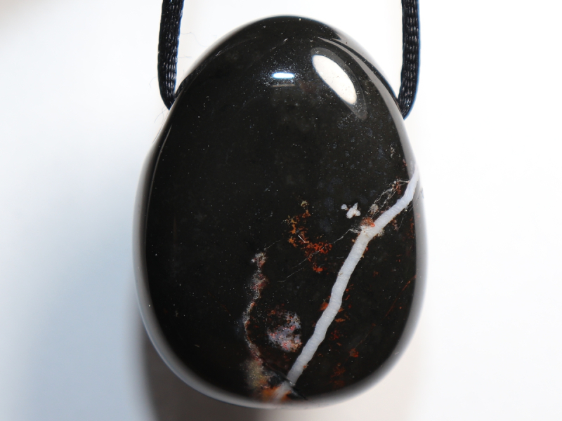 sardonyx with cord or silver 925