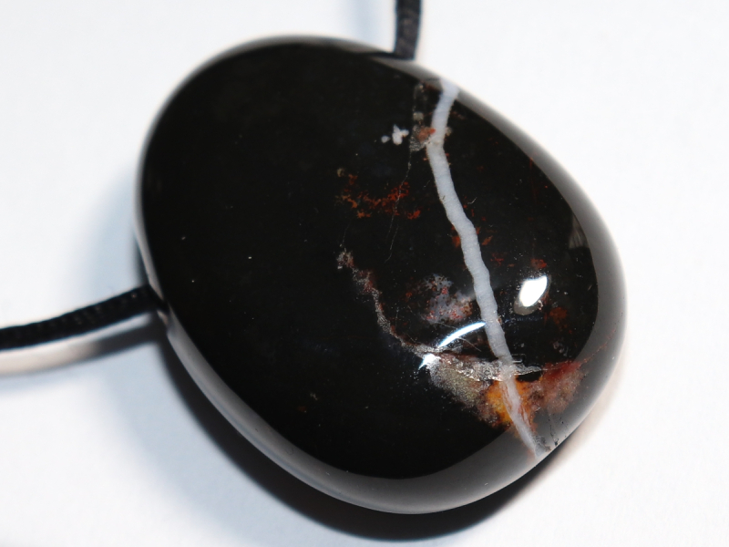 sardonyx with cord or silver 925