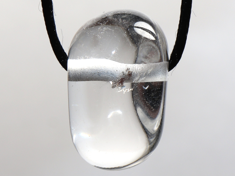 Bergkristall mit Band oder Silber 925