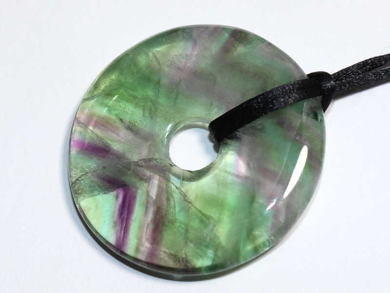 fluorite with cord