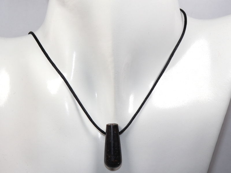 ruby in sapphire with cord or silver 925