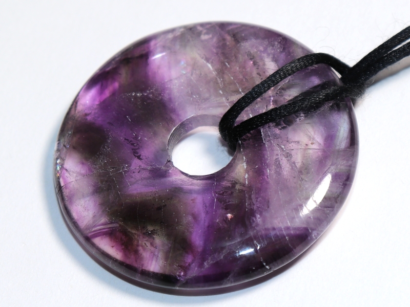 fluorite with cord