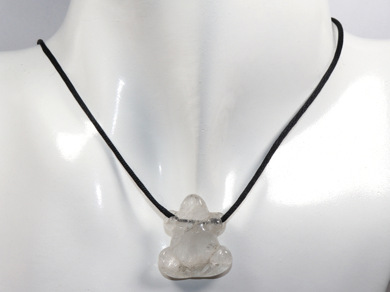 Bergkristall mit Band oder Silber 925