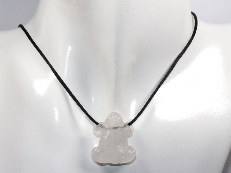 Bergkristall mit Band oder Silber 925