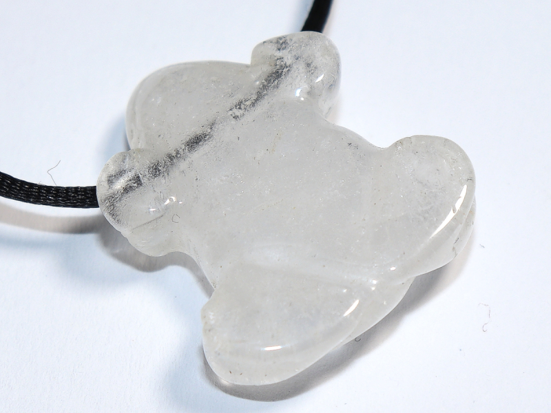 Bergkristall mit Band oder Silber 925