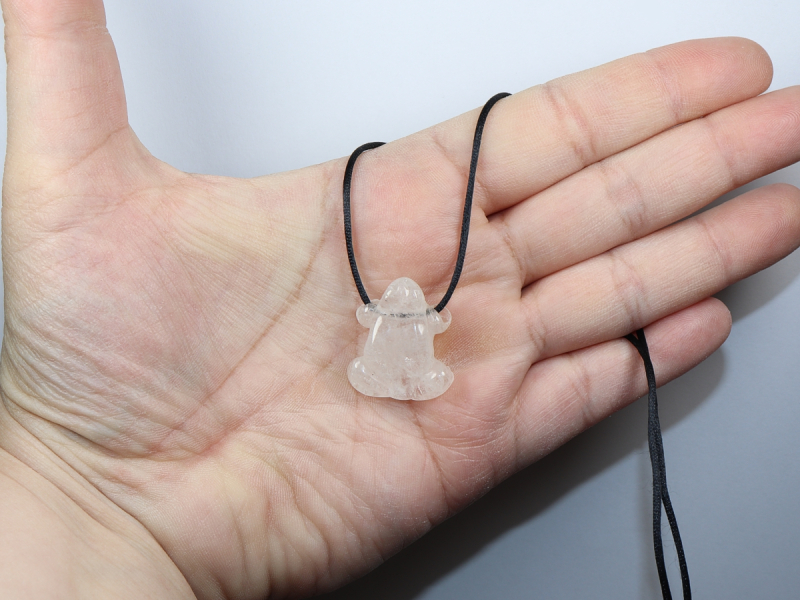 Bergkristall mit Band oder Silber 925