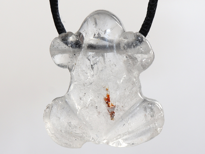 Bergkristall mit Band oder Silber 925