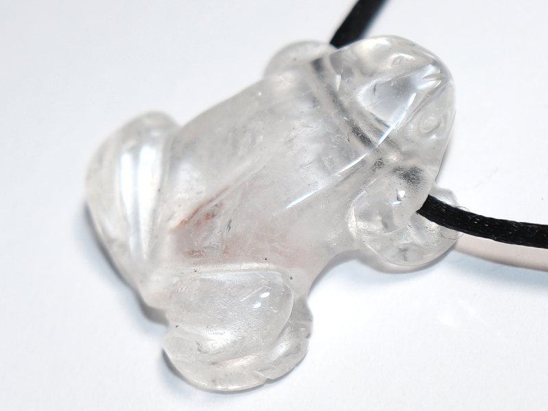 Bergkristall mit Band oder Silber 925