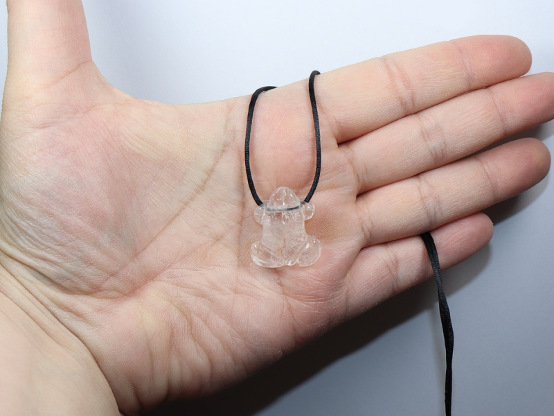 Bergkristall mit Band oder Silber 925